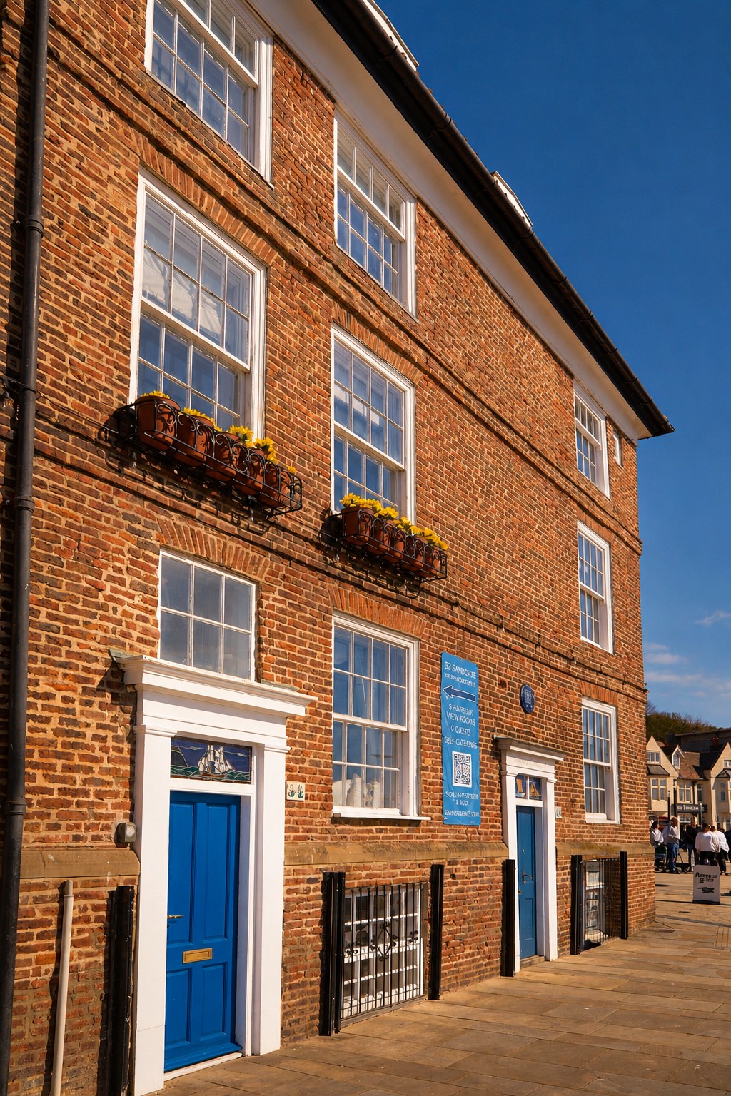 32 Sandside — the 300-year-old red-brick harbourside house